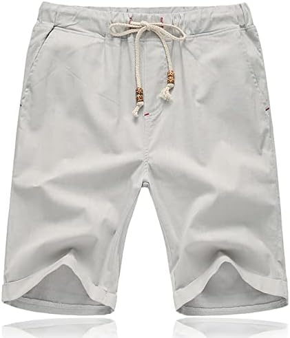 מכנסיים קצרים לגברים של ymosrh קיץ אופנה חיצונית בסיסית רופפת רופפת מכנסיים מזדמנים מהיר נושם