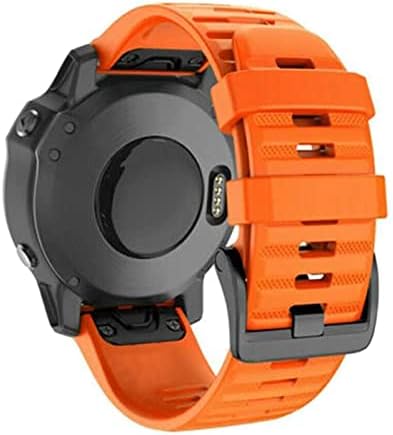 שחרור מהיר של RORFFK EasyFit Silicone Watch להקת Garmin Fenix ​​6 6x 6Spro 5 5x 5S 3HR Forerunner 935 945 צמיד